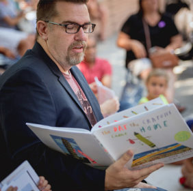 Drew Daywalt reads from The Day the Crayons Came Home