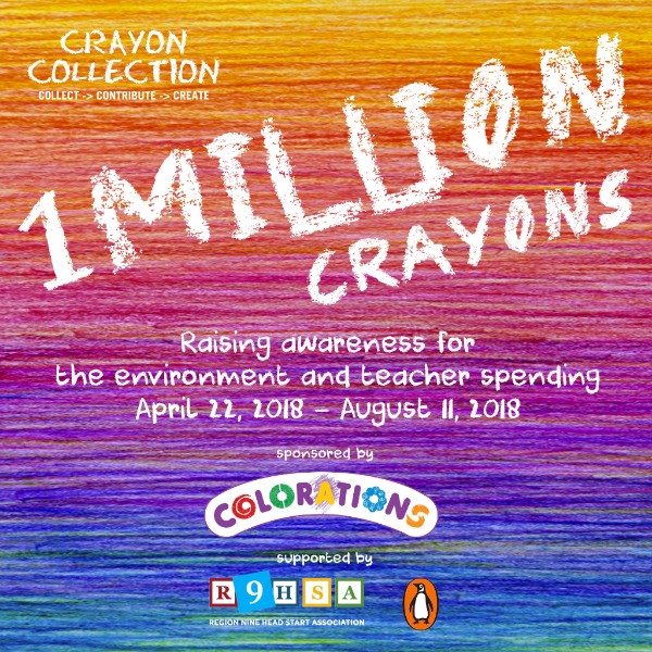 Crayon Collection challenge 1 million crayons