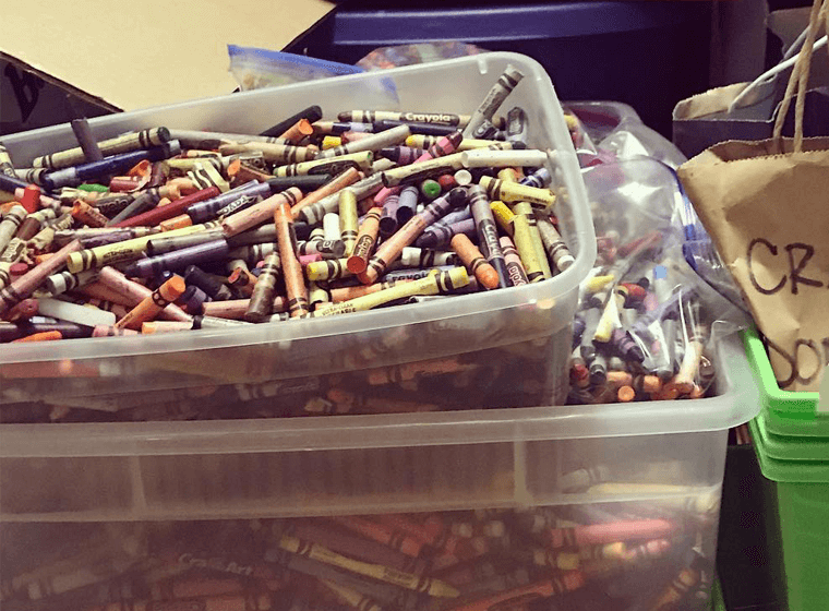 Crayon Collection - Containers of Crayons
